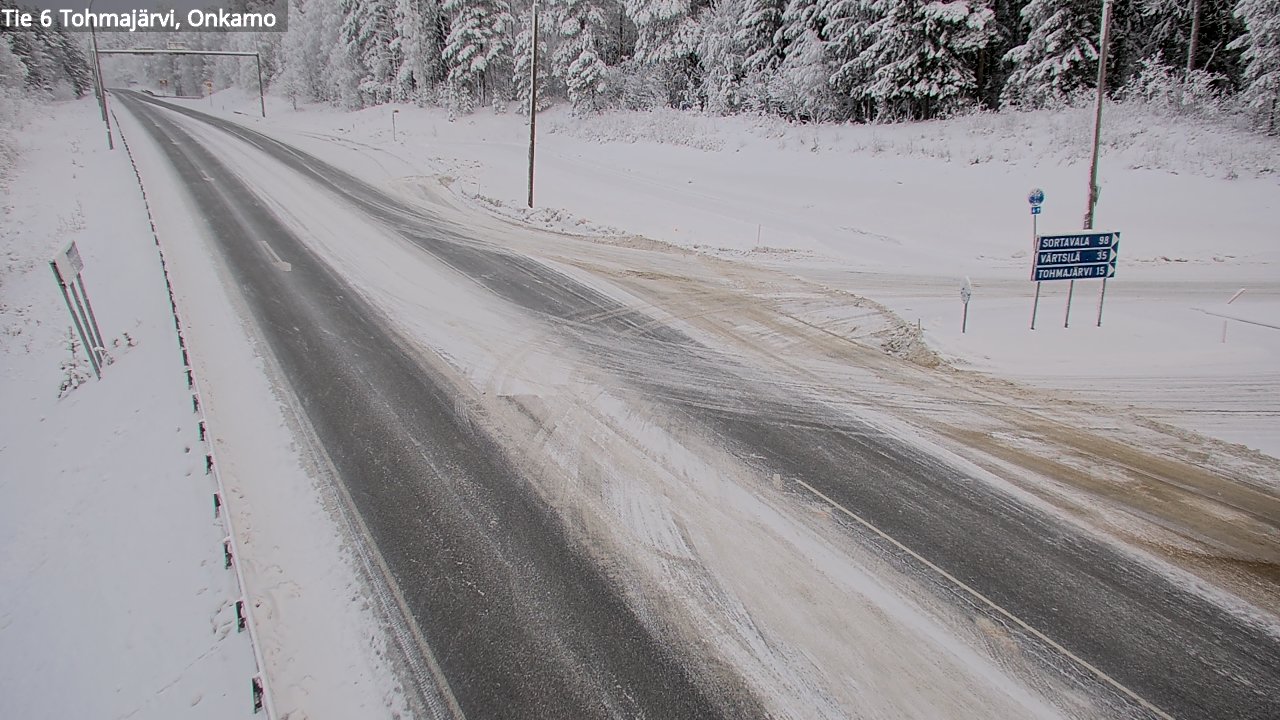 Kelikamerat Kuva Tie 6 Tohmajärvi, Onkamo, Tohmajärvi, Pohjois-Karjala