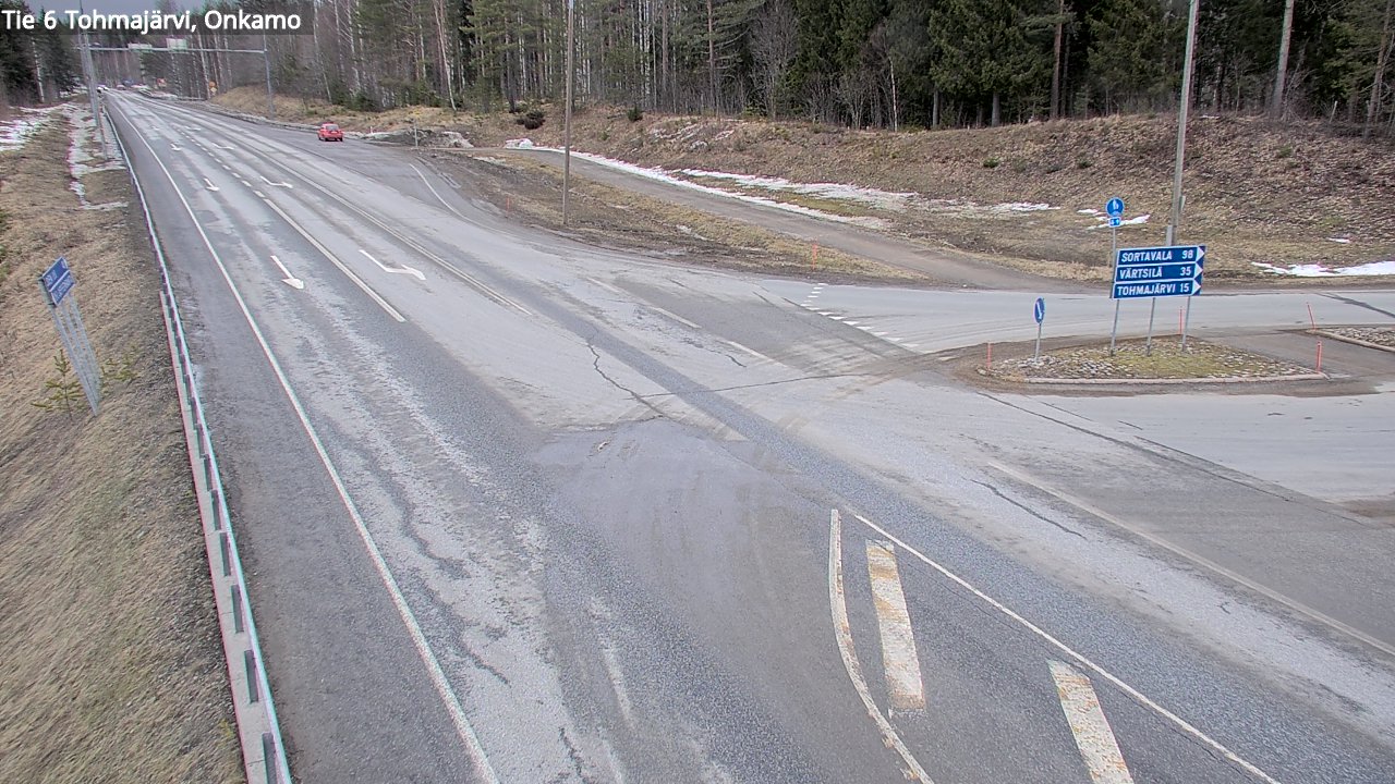 Kelikamerat Kuva Tie 6 Tohmajärvi, Onkamo, Tohmajärvi, Pohjois-Karjala