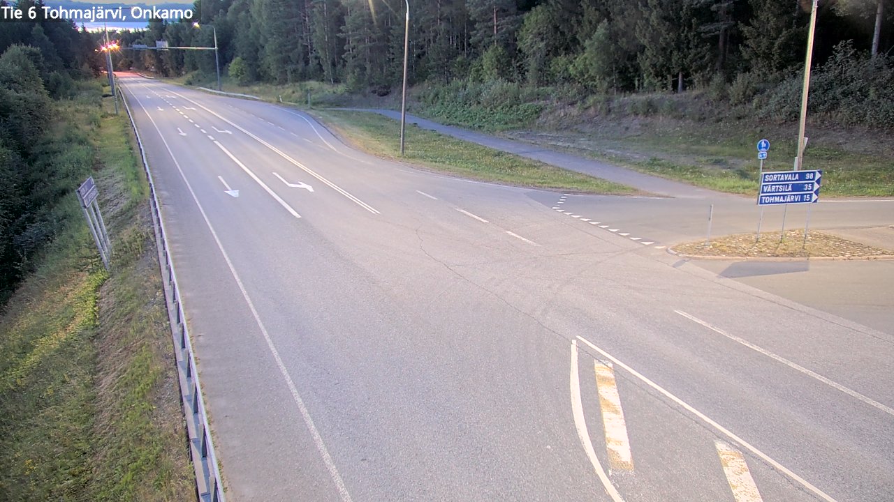 Kelikamerat Kuva Tie 6 Tohmajärvi, Onkamo, Tohmajärvi, Pohjois-Karjala