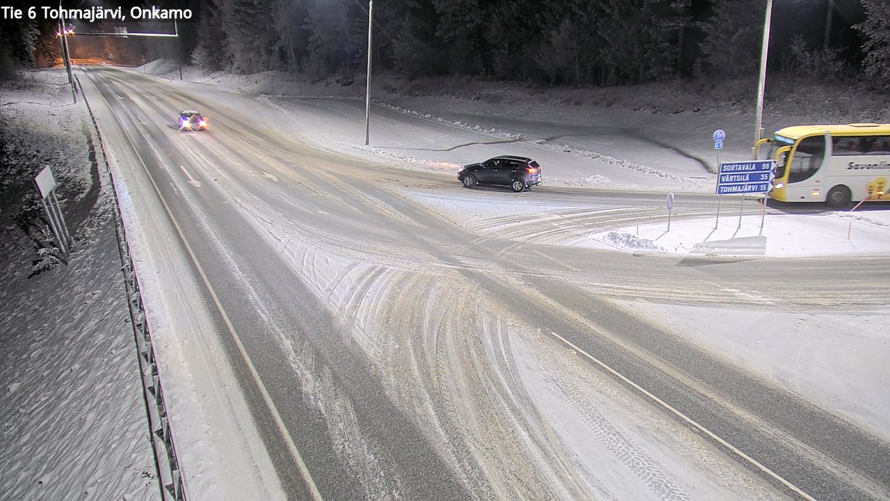 Weather Camera Image Väg 6 Tohmajärvi, Onkamo, Tohmajärvi, Pohjois-Karjala