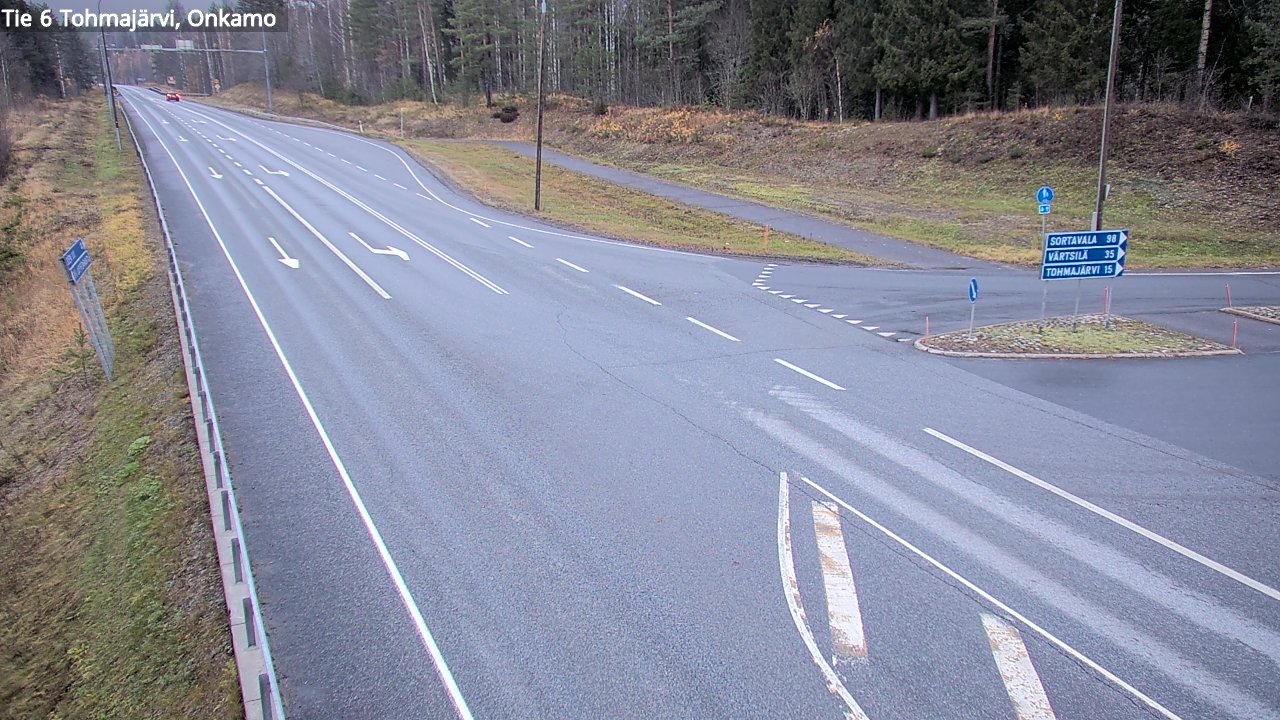 Kelikamerat Kuva Tie 6 Tohmajärvi, Onkamo, Tohmajärvi, Pohjois-Karjala