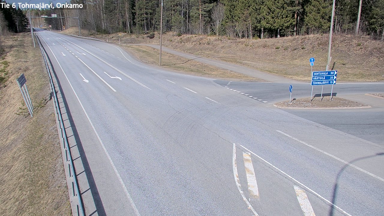Kelikamerat Kuva Tie 6 Tohmajärvi, Onkamo, Tohmajärvi, Pohjois-Karjala