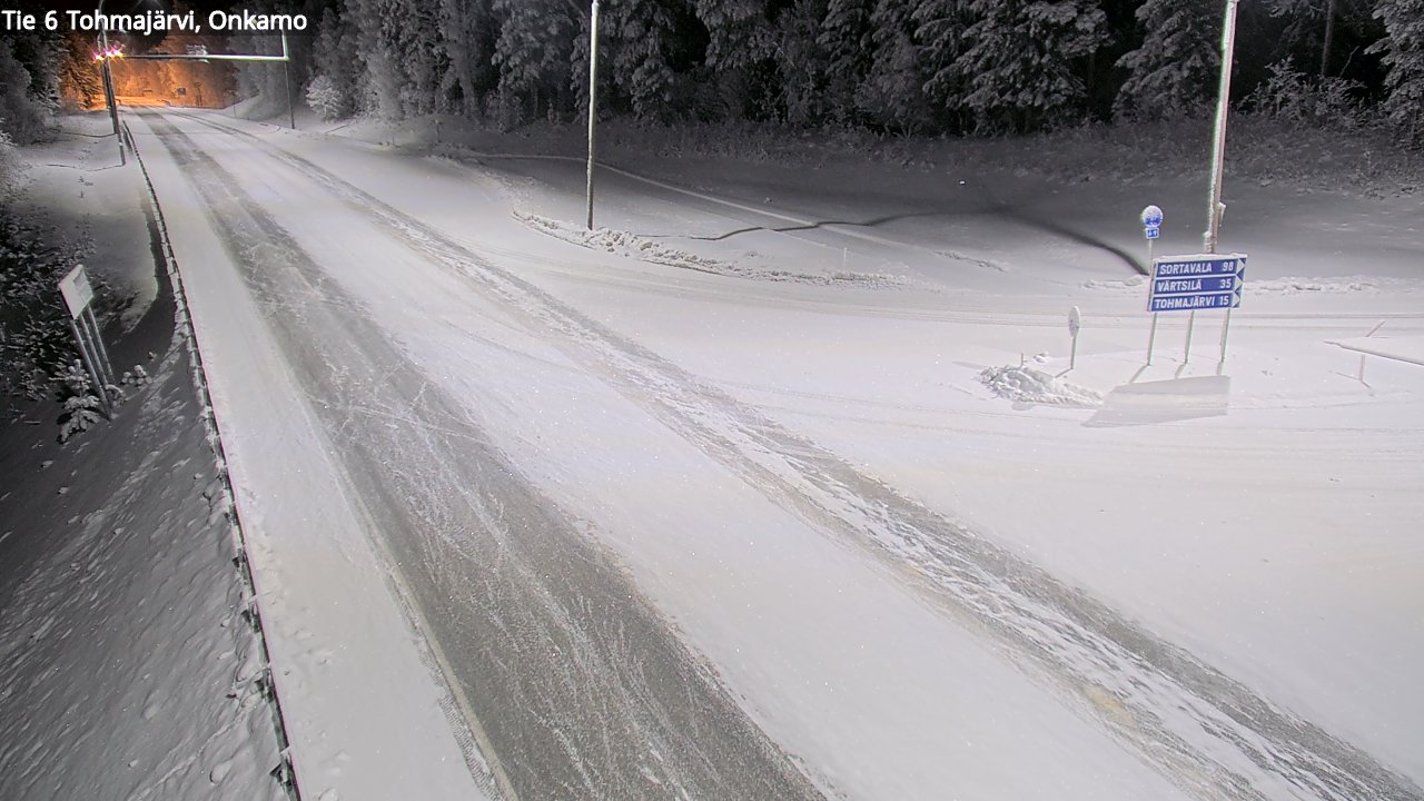 Kelikamerat Kuva Tie 6 Tohmajärvi, Onkamo, Tohmajärvi, Pohjois-Karjala