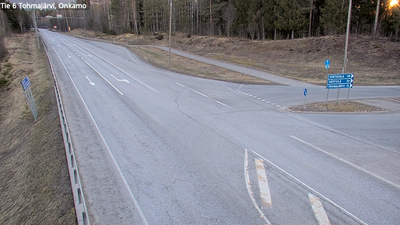 Kelikamerat Kuva Tie 6 Tohmajärvi, Onkamo, Tohmajärvi, Pohjois-Karjala