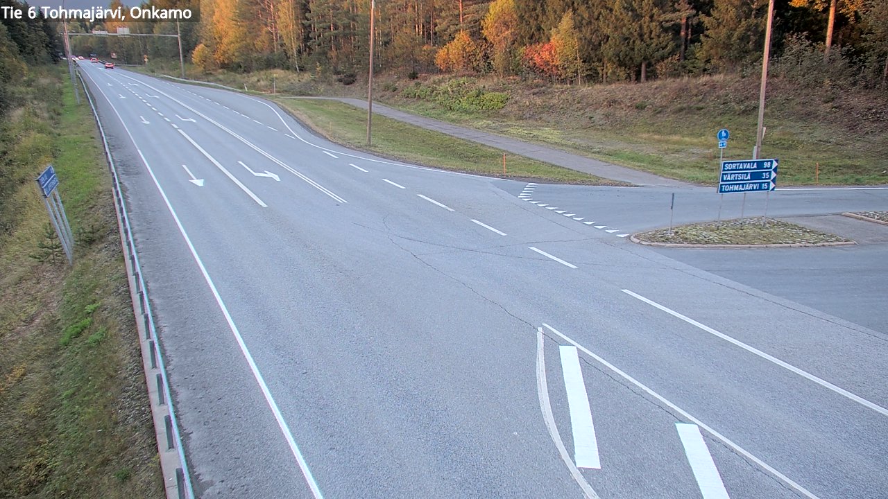 Kelikamerat Kuva Tie 6 Tohmajärvi, Onkamo, Tohmajärvi, Pohjois-Karjala
