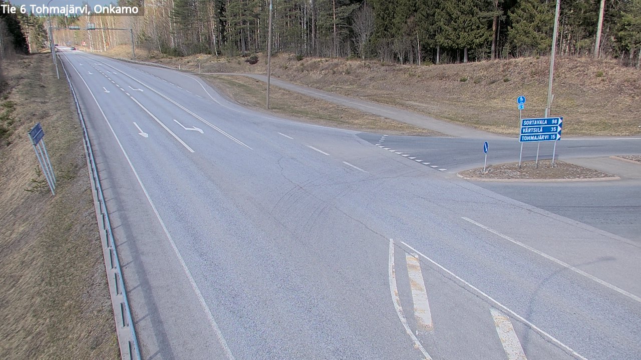 Kelikamerat Kuva Tie 6 Tohmajärvi, Onkamo, Tohmajärvi, Pohjois-Karjala