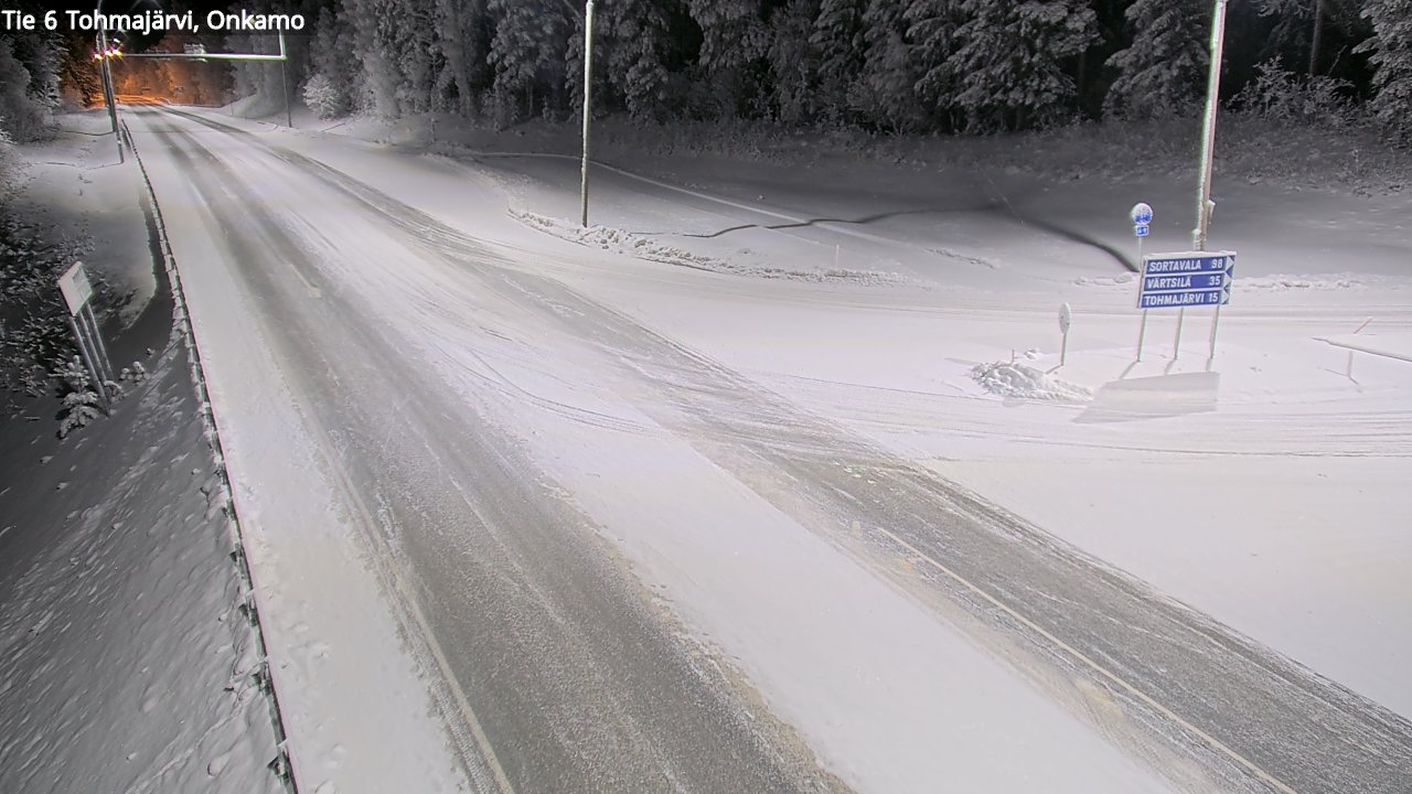 Kelikamerat Kuva Tie 6 Tohmajärvi, Onkamo, Tohmajärvi, Pohjois-Karjala