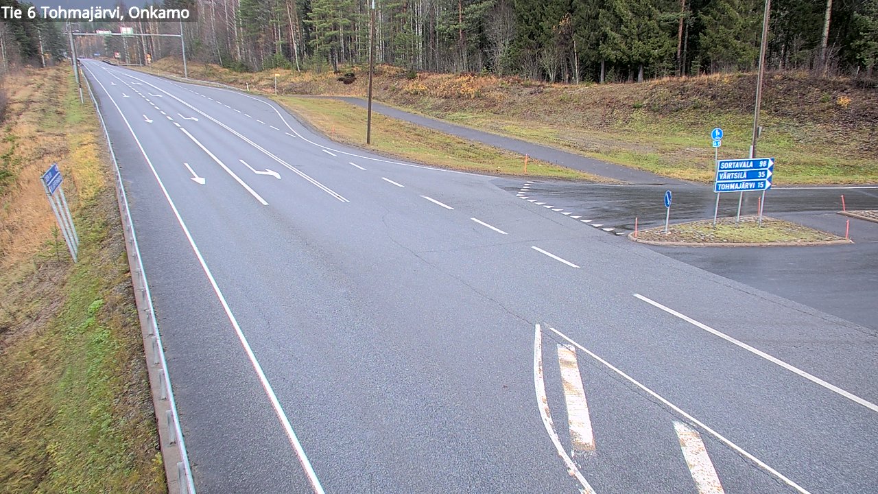 Kelikamerat Kuva Tie 6 Tohmajärvi, Onkamo, Tohmajärvi, Pohjois-Karjala