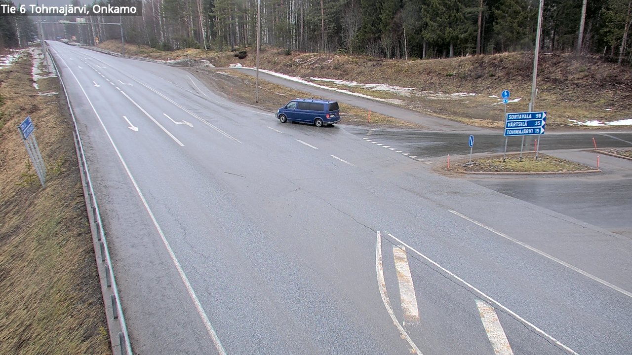Kelikamerat Kuva Tie 6 Tohmajärvi, Onkamo, Tohmajärvi, Pohjois-Karjala