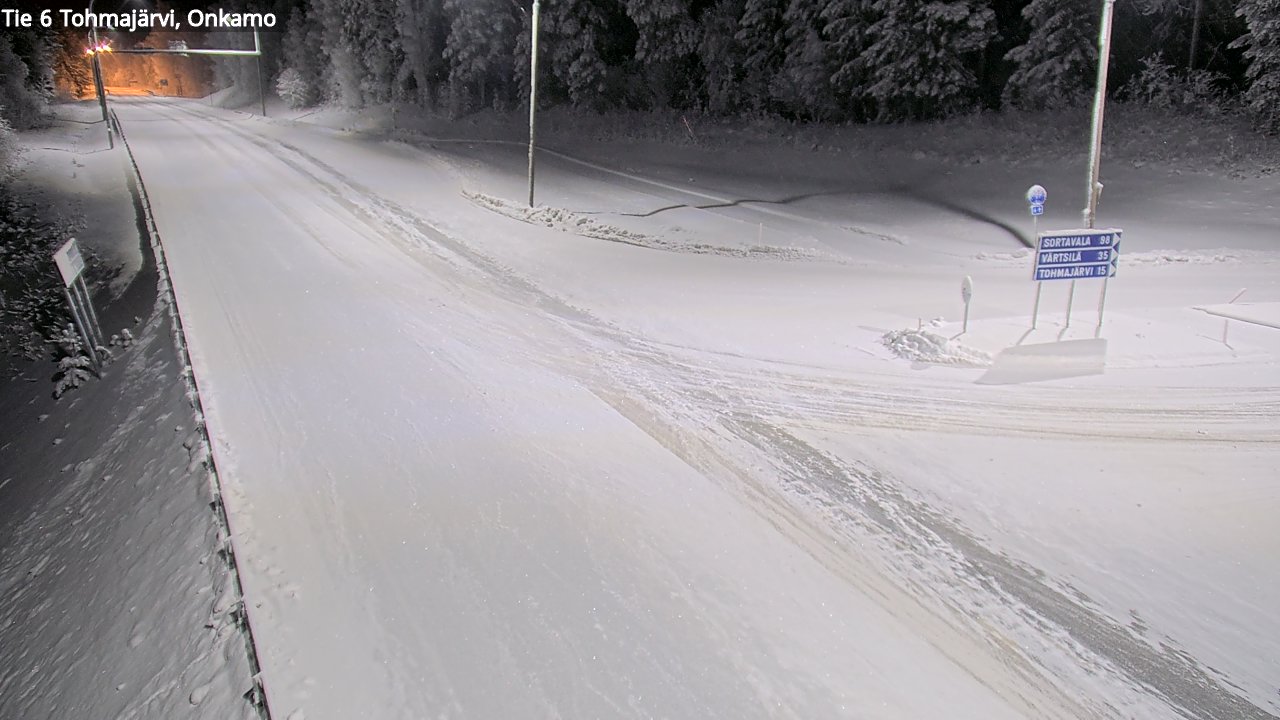 Kelikamerat Kuva Tie 6 Tohmajärvi, Onkamo, Tohmajärvi, Pohjois-Karjala