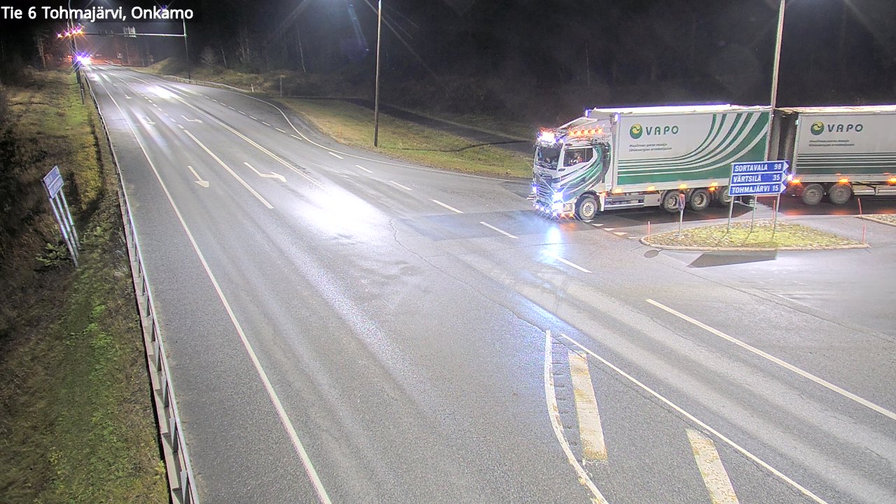 Kelikamerat Kuva Tie 6 Tohmajärvi, Onkamo, Tohmajärvi, Pohjois-Karjala