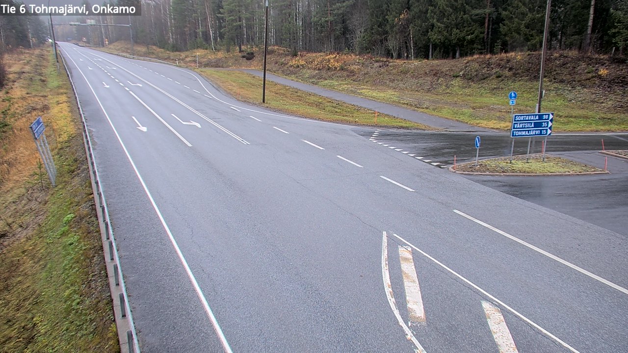 Kelikamerat Kuva Tie 6 Tohmajärvi, Onkamo, Tohmajärvi, Pohjois-Karjala