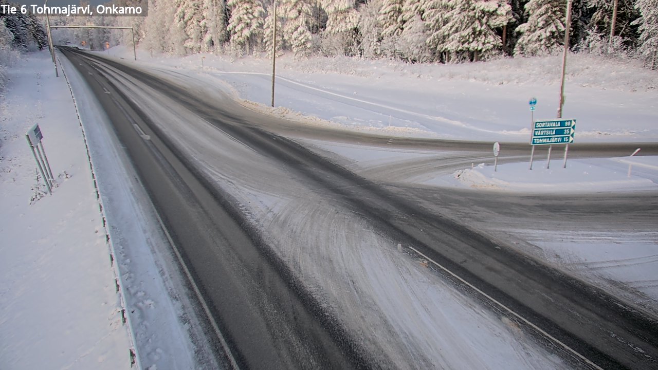 Kelikamerat Kuva Tie 6 Tohmajärvi, Onkamo, Tohmajärvi, Pohjois-Karjala