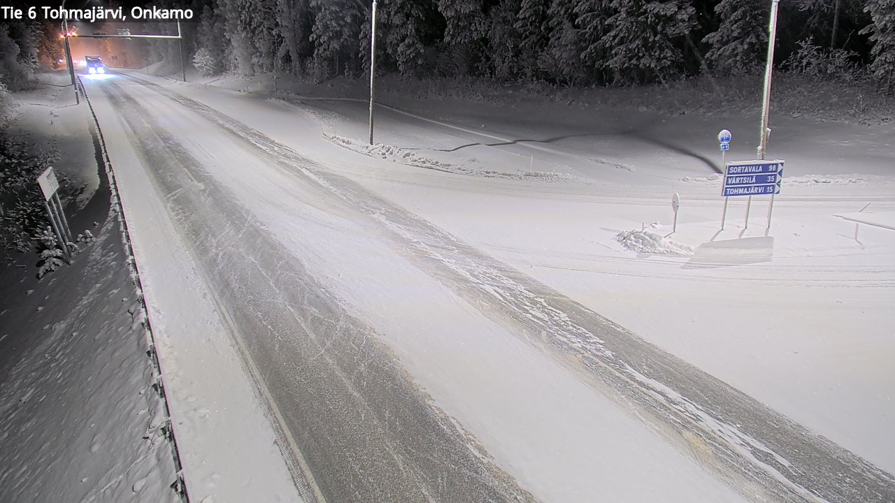 Kelikamerat Kuva Tie 6 Tohmajärvi, Onkamo, Tohmajärvi, Pohjois-Karjala