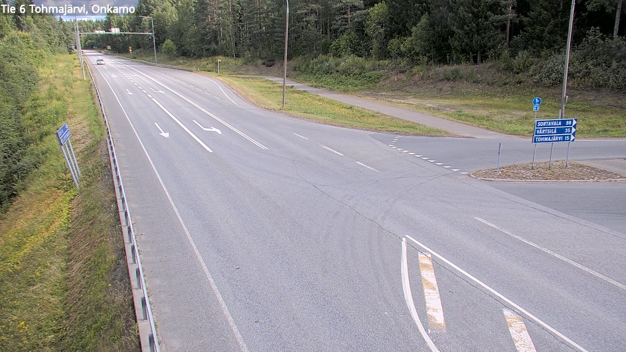 Kelikamerat Kuva Tie 6 Tohmajärvi, Onkamo, Tohmajärvi, Pohjois-Karjala