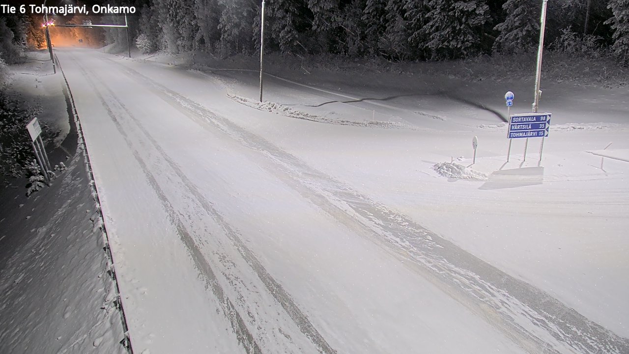Kelikamerat Kuva Tie 6 Tohmajärvi, Onkamo, Tohmajärvi, Pohjois-Karjala