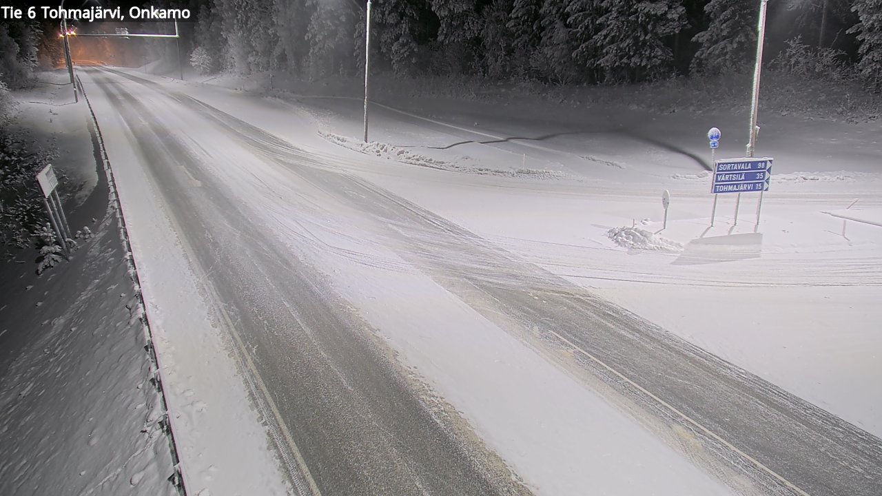 Kelikamerat Kuva Tie 6 Tohmajärvi, Onkamo, Tohmajärvi, Pohjois-Karjala