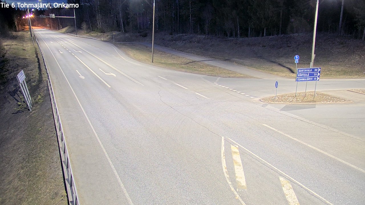 Kelikamerat Kuva Tie 6 Tohmajärvi, Onkamo, Tohmajärvi, Pohjois-Karjala