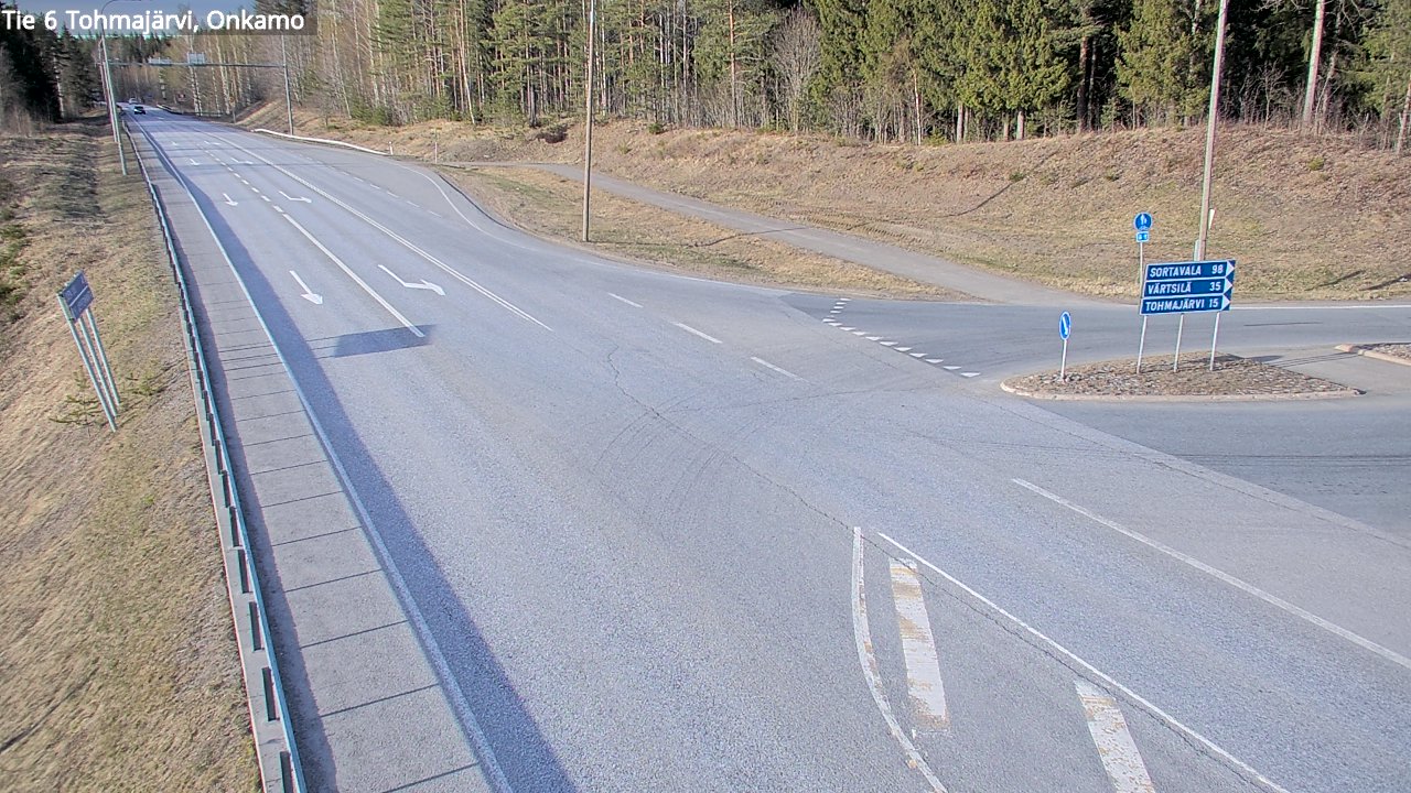 Kelikamerat Kuva Tie 6 Tohmajärvi, Onkamo, Tohmajärvi, Pohjois-Karjala