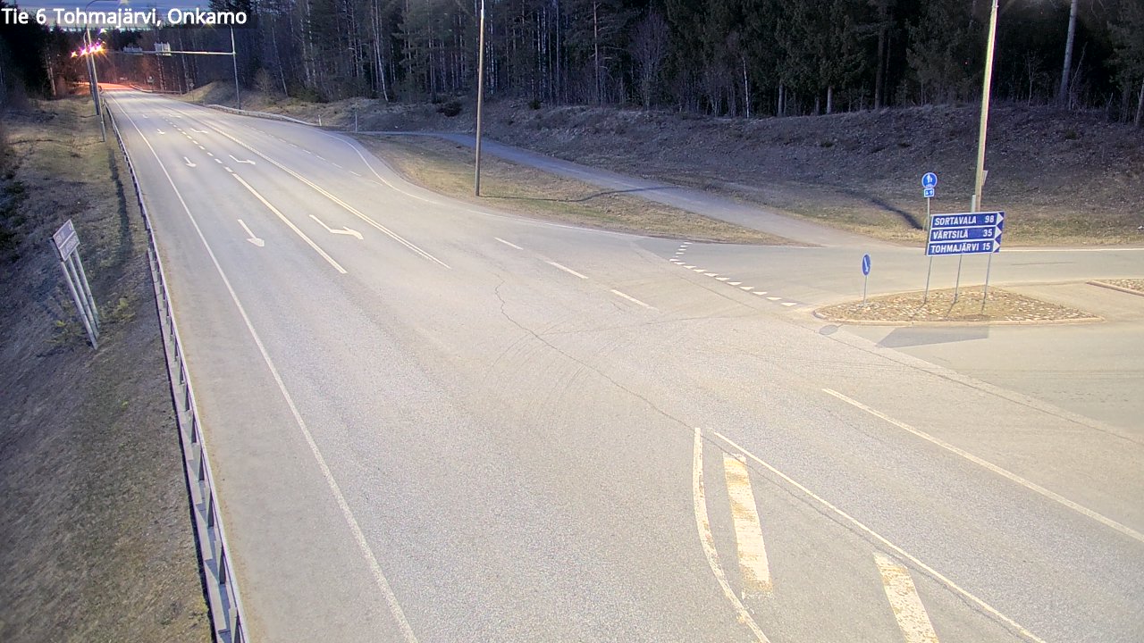 Kelikamerat Kuva Tie 6 Tohmajärvi, Onkamo, Tohmajärvi, Pohjois-Karjala