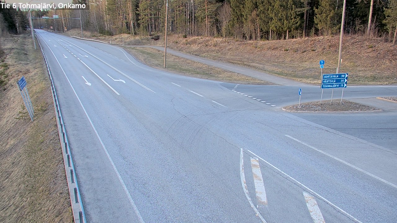Kelikamerat Kuva Tie 6 Tohmajärvi, Onkamo, Tohmajärvi, Pohjois-Karjala