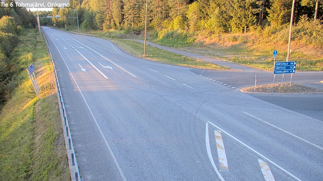 Kelikamerat Kuva Tie 6 Tohmajärvi, Onkamo, Tohmajärvi, Pohjois-Karjala