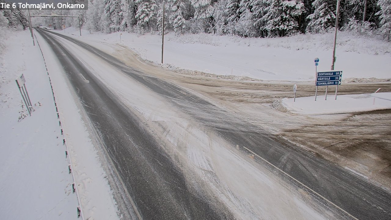 Kelikamerat Kuva Tie 6 Tohmajärvi, Onkamo, Tohmajärvi, Pohjois-Karjala
