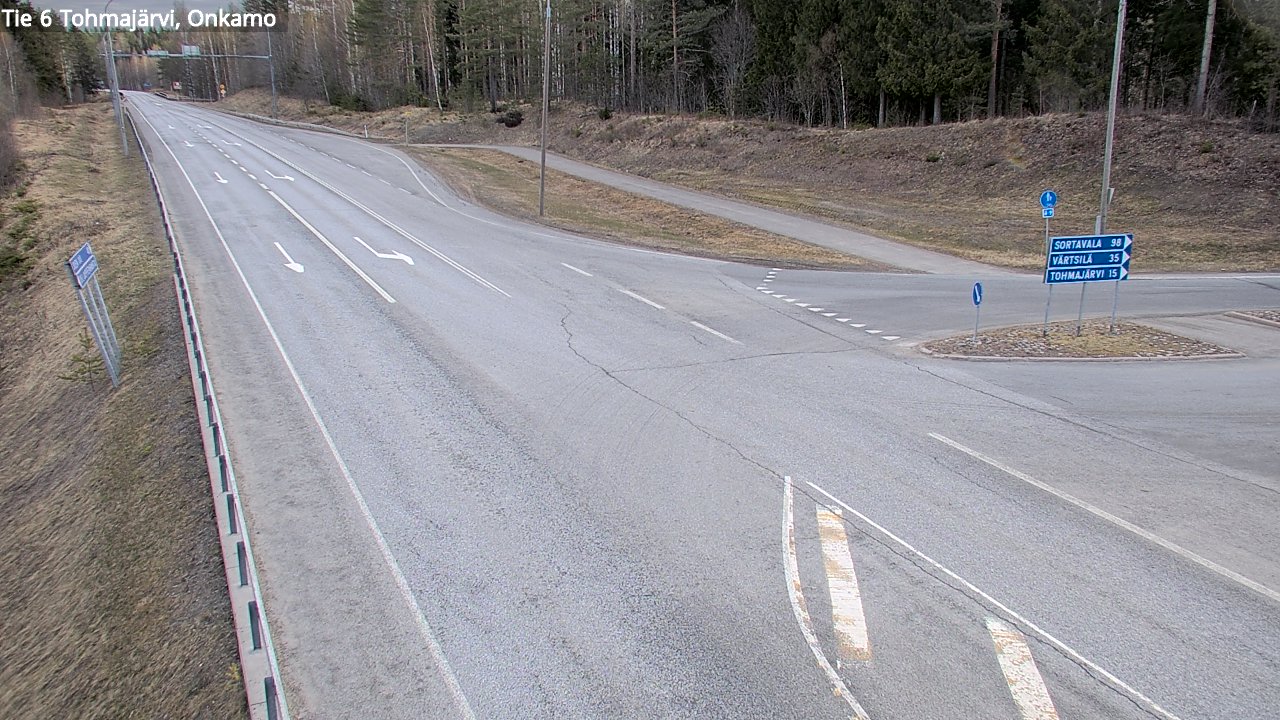 Kelikamerat Kuva Tie 6 Tohmajärvi, Onkamo, Tohmajärvi, Pohjois-Karjala