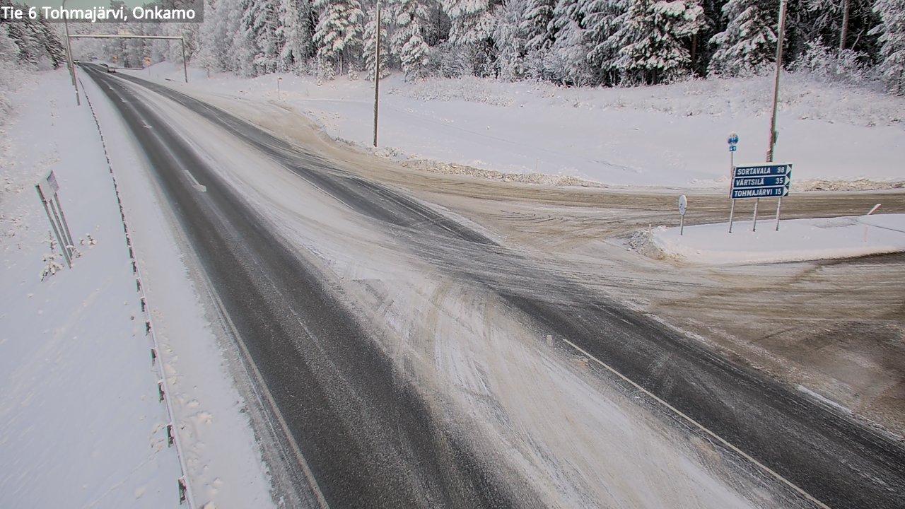 Kelikamerat Kuva Tie 6 Tohmajärvi, Onkamo, Tohmajärvi, Pohjois-Karjala