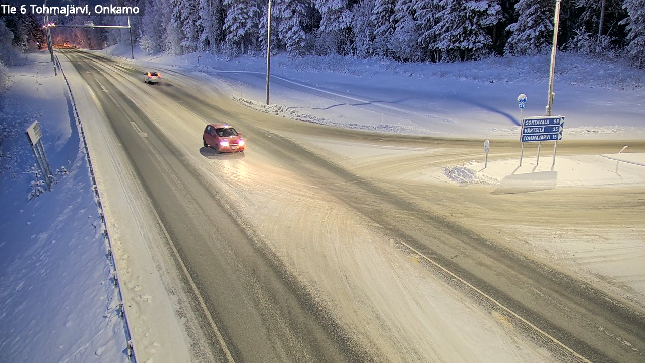 Kelikamerat Kuva Tie 6 Tohmajärvi, Onkamo, Tohmajärvi, Pohjois-Karjala