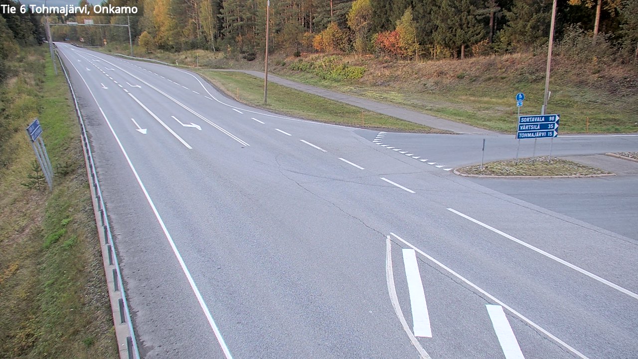 Kelikamerat Kuva Tie 6 Tohmajärvi, Onkamo, Tohmajärvi, Pohjois-Karjala