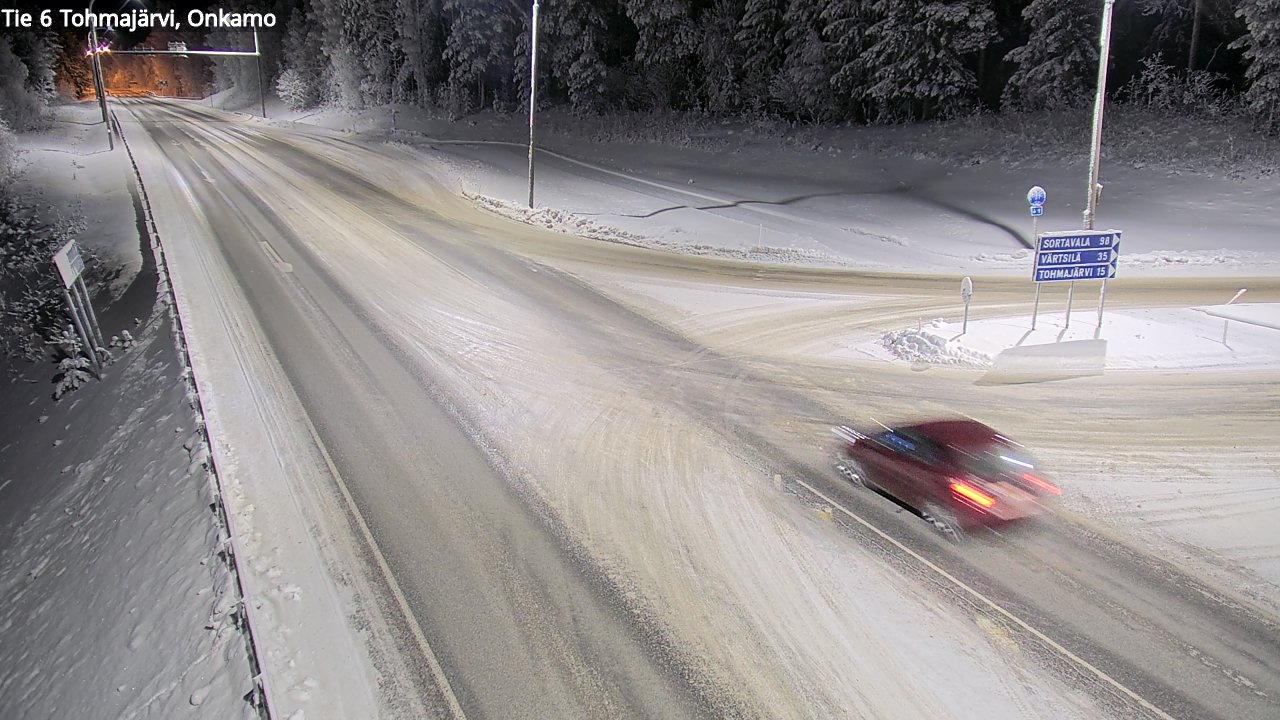 Kelikamerat Kuva Tie 6 Tohmajärvi, Onkamo, Tohmajärvi, Pohjois-Karjala