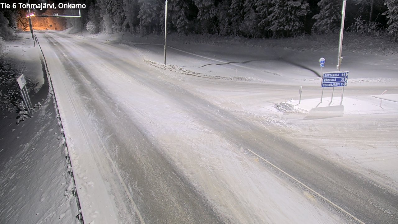 Kelikamerat Kuva Tie 6 Tohmajärvi, Onkamo, Tohmajärvi, Pohjois-Karjala