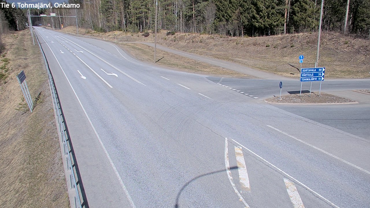 Kelikamerat Kuva Tie 6 Tohmajärvi, Onkamo, Tohmajärvi, Pohjois-Karjala