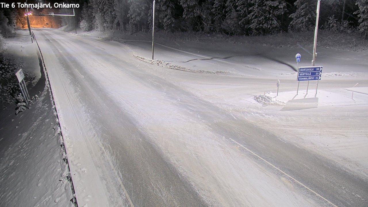 Kelikamerat Kuva Tie 6 Tohmajärvi, Onkamo, Tohmajärvi, Pohjois-Karjala