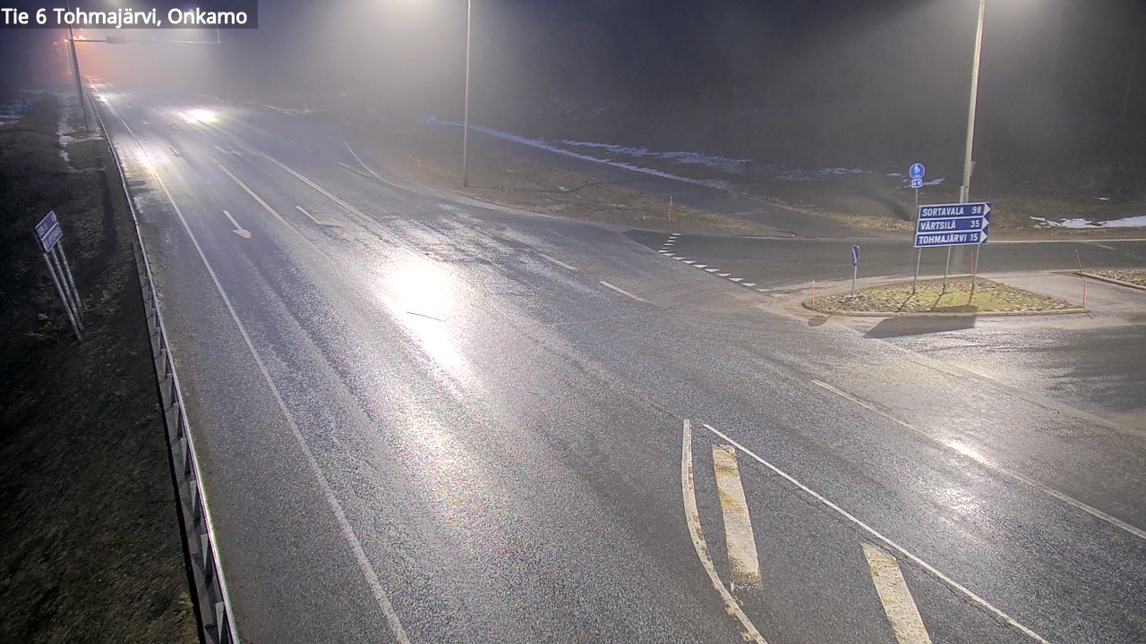 Kelikamerat Kuva Tie 6 Tohmajärvi, Onkamo, Tohmajärvi, Pohjois-Karjala