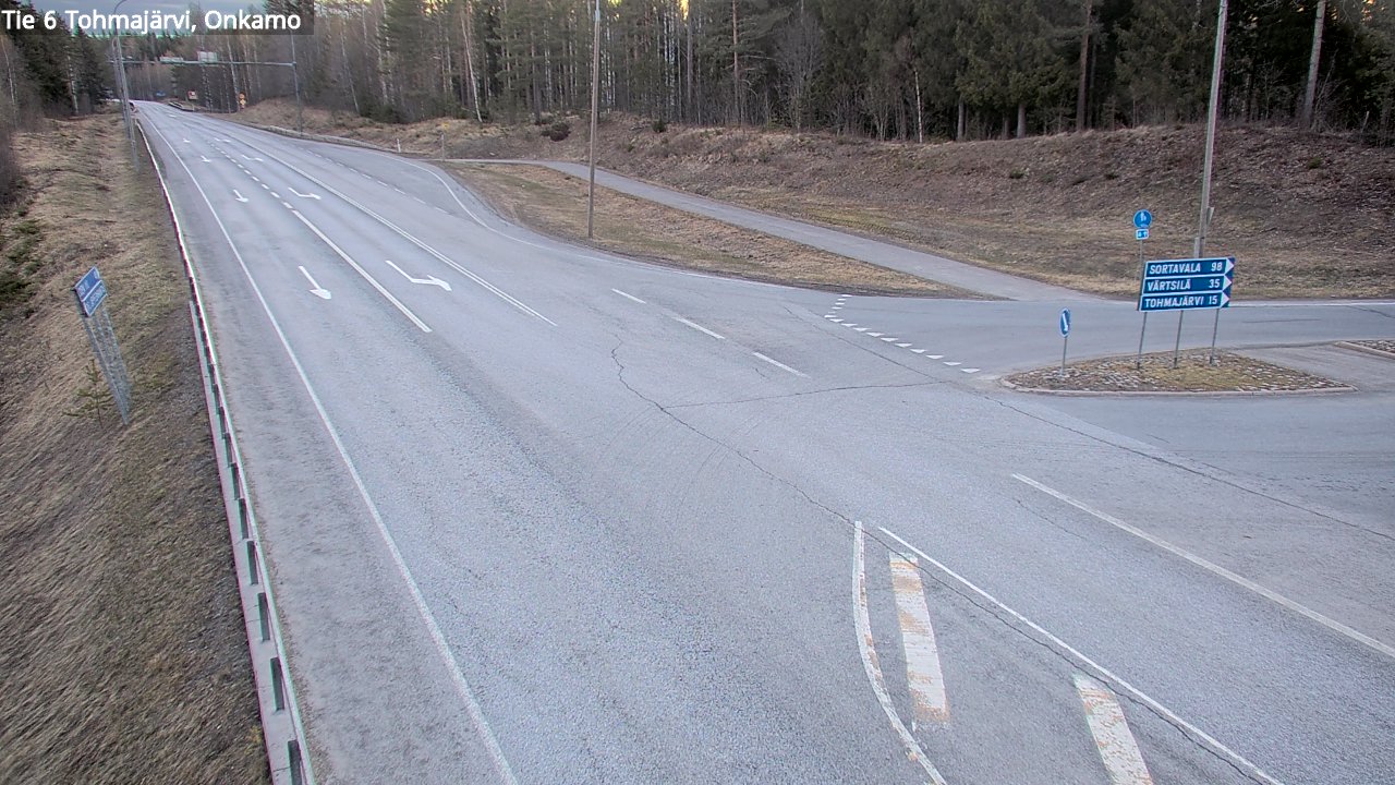 Kelikamerat Kuva Tie 6 Tohmajärvi, Onkamo, Tohmajärvi, Pohjois-Karjala