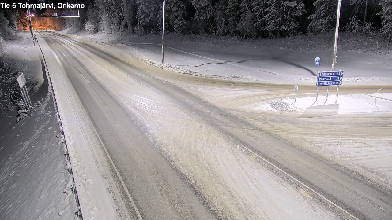 Kelikamerat Kuva Tie 6 Tohmajärvi, Onkamo, Tohmajärvi, Pohjois-Karjala