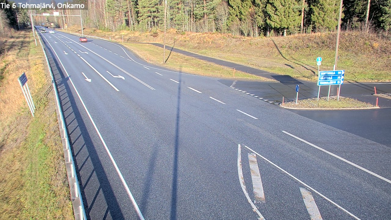 Kelikamerat Kuva Tie 6 Tohmajärvi, Onkamo, Tohmajärvi, Pohjois-Karjala