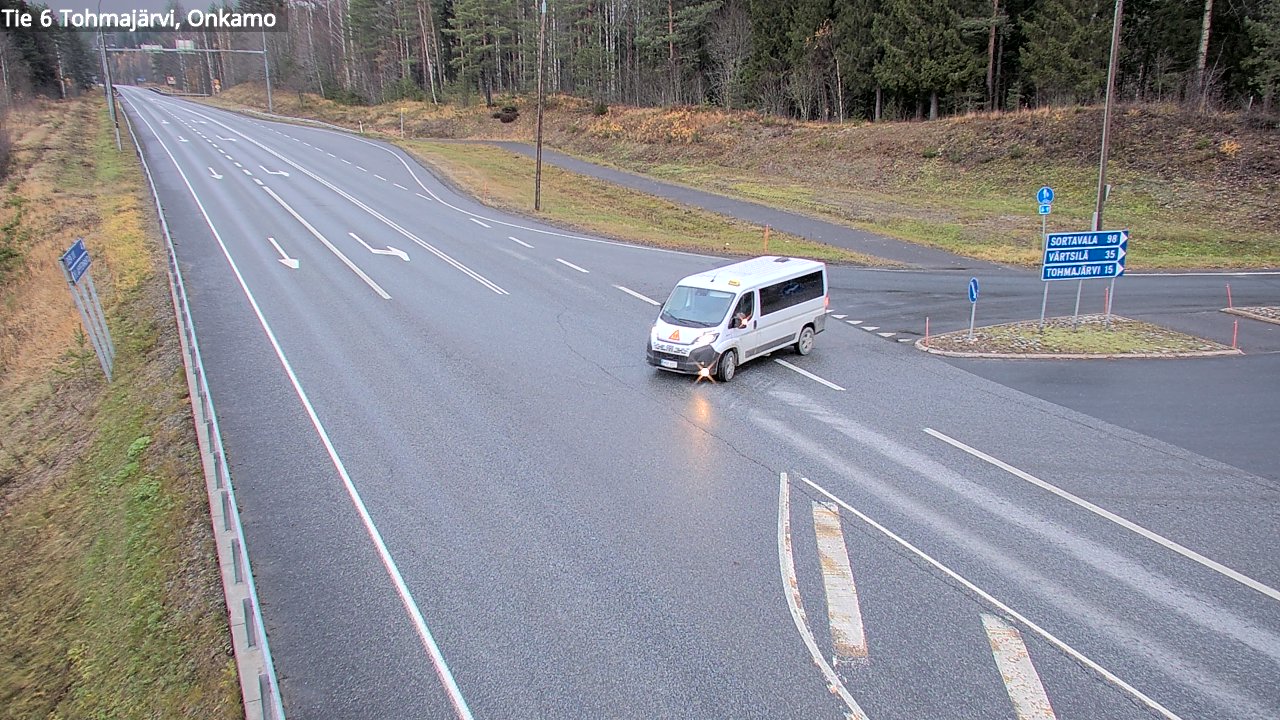 Kelikamerat Kuva Tie 6 Tohmajärvi, Onkamo, Tohmajärvi, Pohjois-Karjala