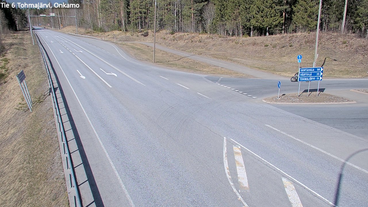 Kelikamerat Kuva Tie 6 Tohmajärvi, Onkamo, Tohmajärvi, Pohjois-Karjala