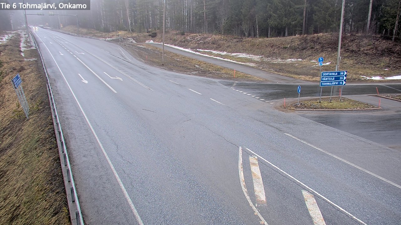 Kelikamerat Kuva Tie 6 Tohmajärvi, Onkamo, Tohmajärvi, Pohjois-Karjala