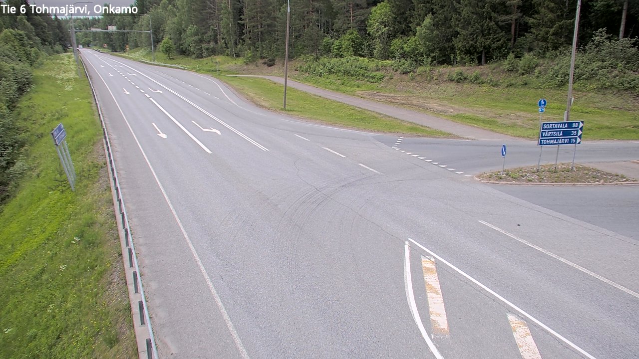 Kelikamerat Kuva Tie 6 Tohmajärvi, Onkamo, Tohmajärvi, Pohjois-Karjala