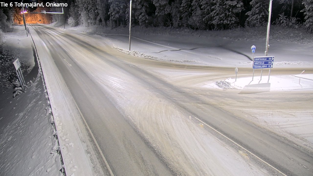 Kelikamerat Kuva Tie 6 Tohmajärvi, Onkamo, Tohmajärvi, Pohjois-Karjala