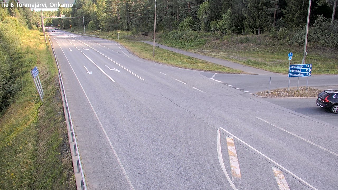 Kelikamerat Kuva Tie 6 Tohmajärvi, Onkamo, Tohmajärvi, Pohjois-Karjala