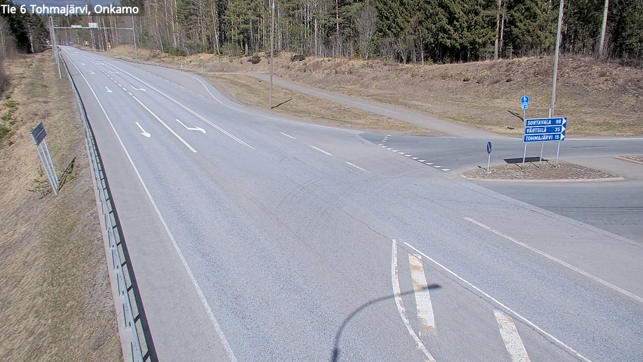 Kelikamerat Kuva Tie 6 Tohmajärvi, Onkamo, Tohmajärvi, Pohjois-Karjala