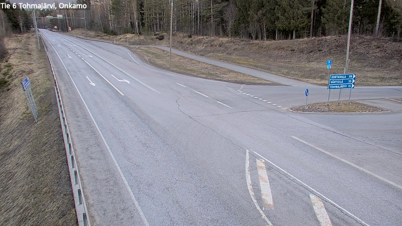Kelikamerat Kuva Tie 6 Tohmajärvi, Onkamo, Tohmajärvi, Pohjois-Karjala