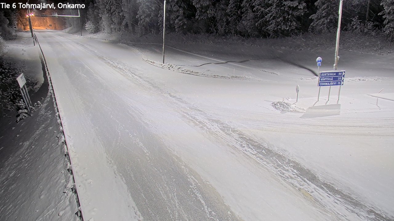 Kelikamerat Kuva Tie 6 Tohmajärvi, Onkamo, Tohmajärvi, Pohjois-Karjala