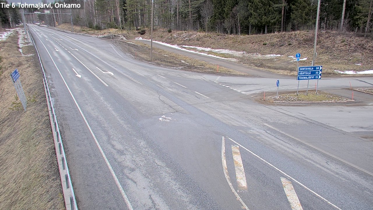 Kelikamerat Kuva Tie 6 Tohmajärvi, Onkamo, Tohmajärvi, Pohjois-Karjala