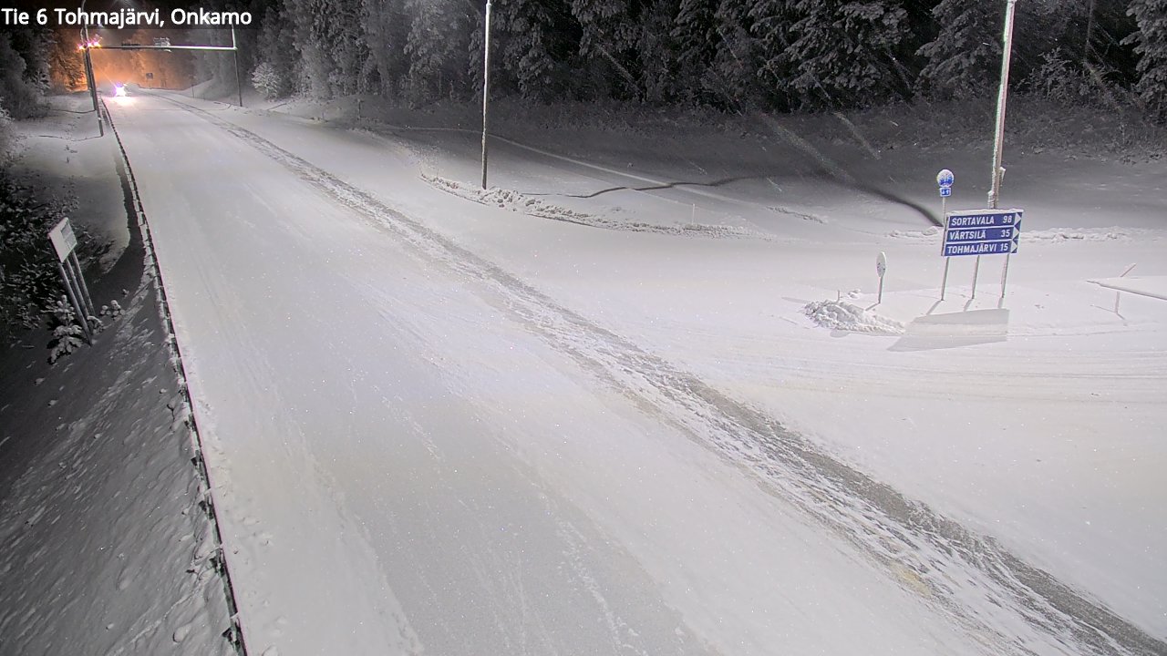 Kelikamerat Kuva Tie 6 Tohmajärvi, Onkamo, Tohmajärvi, Pohjois-Karjala